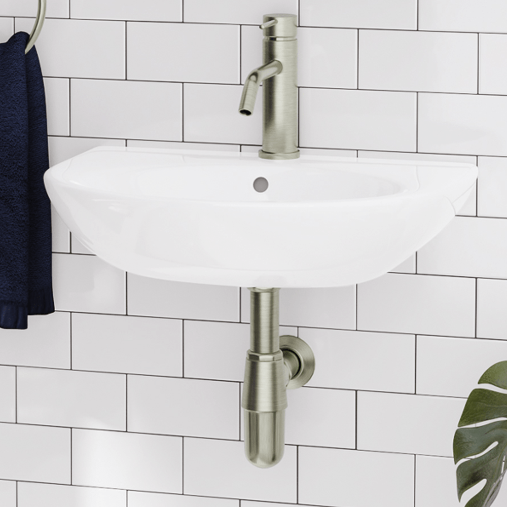 Aiken 100 Vitreous China Wall-Mount Sink