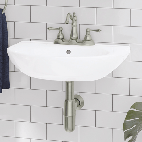 Aiken 100 Vitreous China Wall-Mount Sink