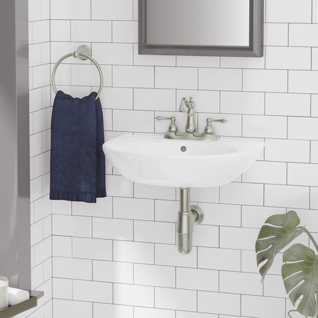 Aiken 100 Vitreous China Wall-Mount Sink