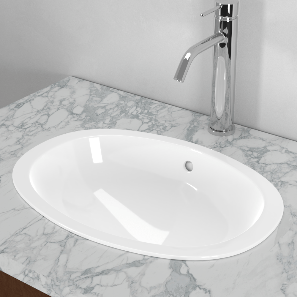 Anders Vitreous China Drop-In Sink