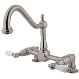 Antonio Two-Handle Bridge Kitchen Faucet