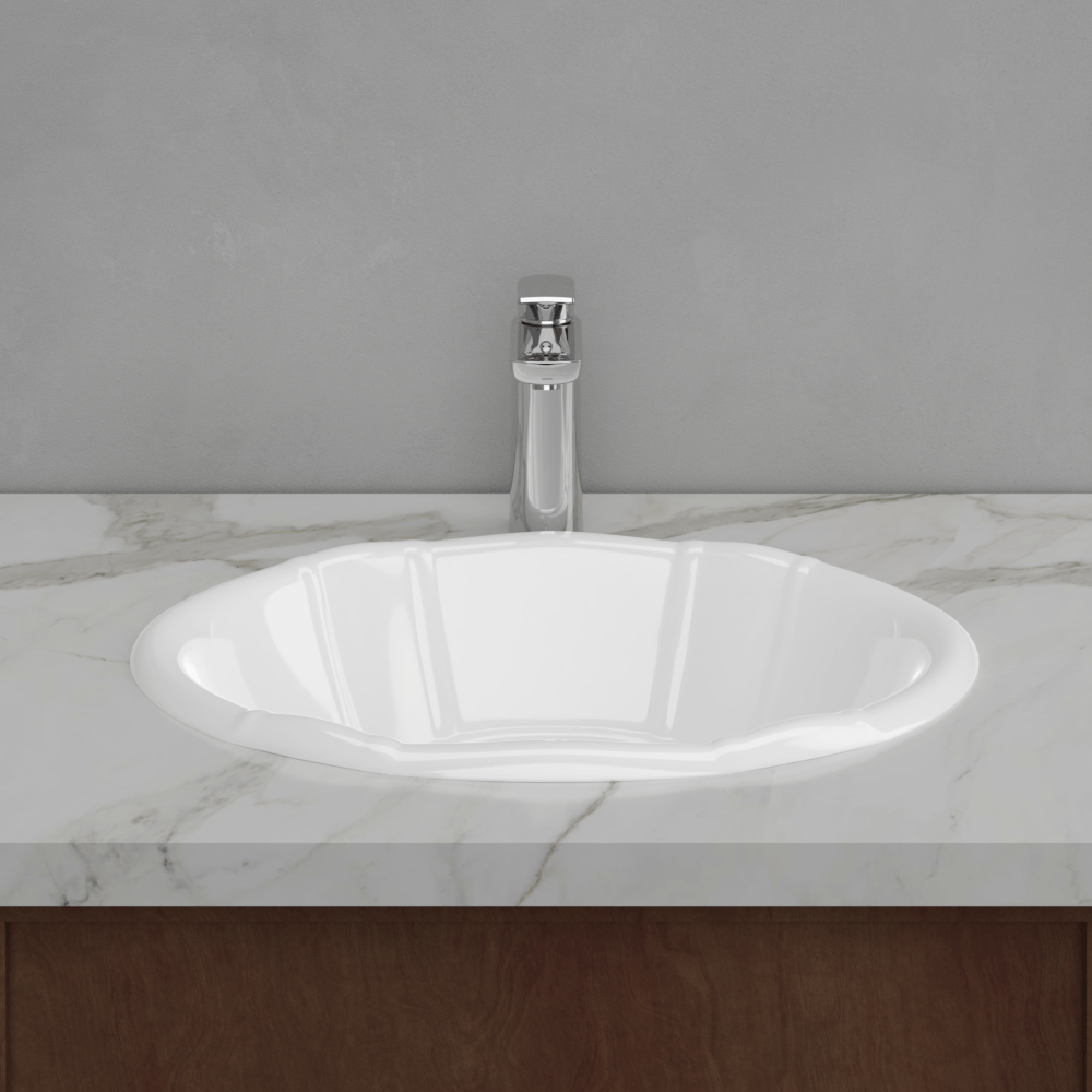 Arcola Vitreous China Drop-In Sink