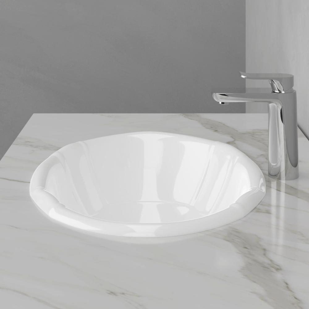 Arcola Vitreous China Drop-In Sink