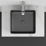 Arrosa Vitreous China Vessel Sink - Matte Black