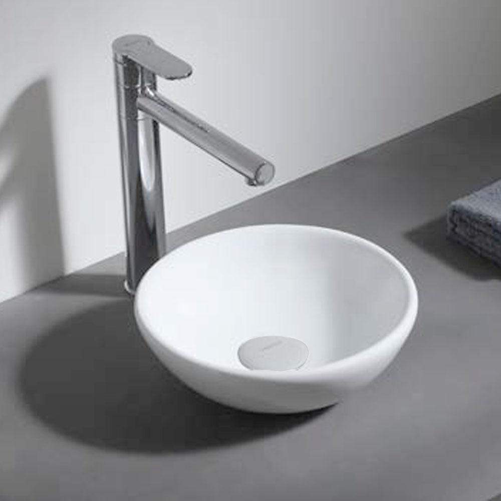 Askov Vitreous China Round Vessel Sink