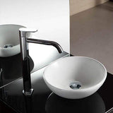 Askov Vitreous China Round Vessel Sink