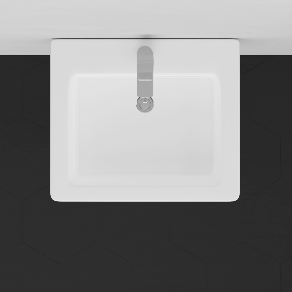 Aurora 100 Vitreous China Pedestal Sink