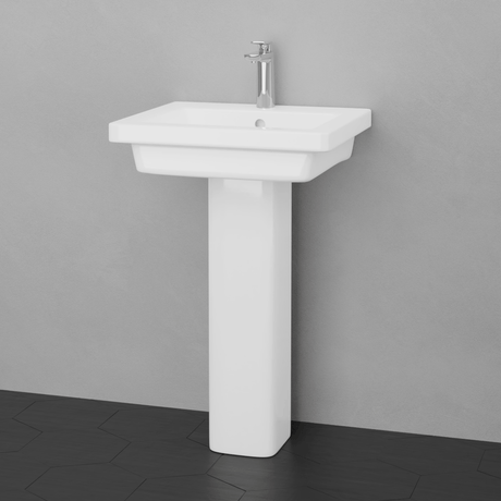 Aurora 100 Vitreous China Pedestal Sink