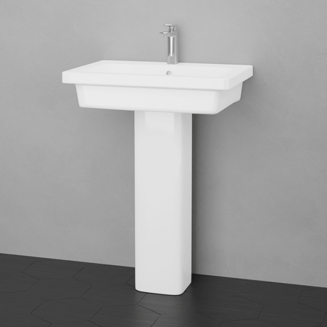 Aurora 300 Vitreous China Pedestal Sink