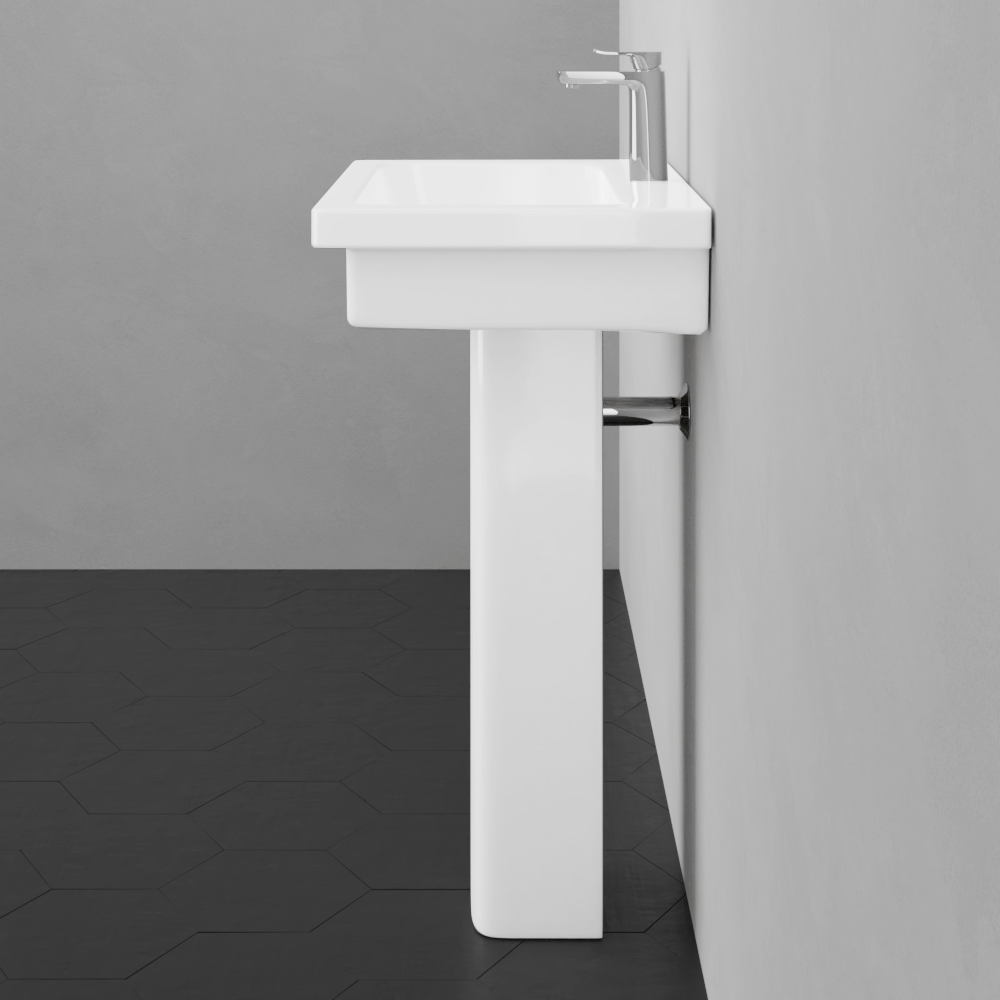 Aurora 300 Vitreous China Pedestal Sink