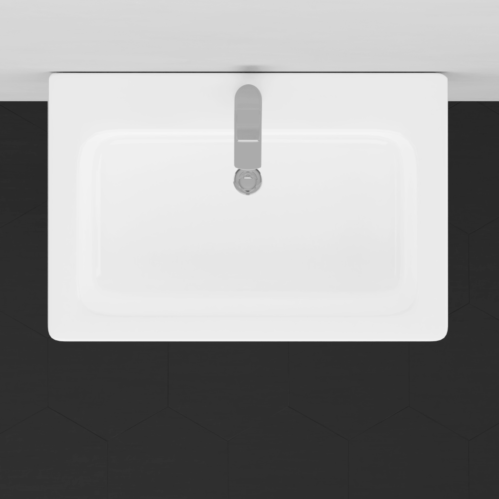 Aurora 300 Vitreous China Pedestal Sink