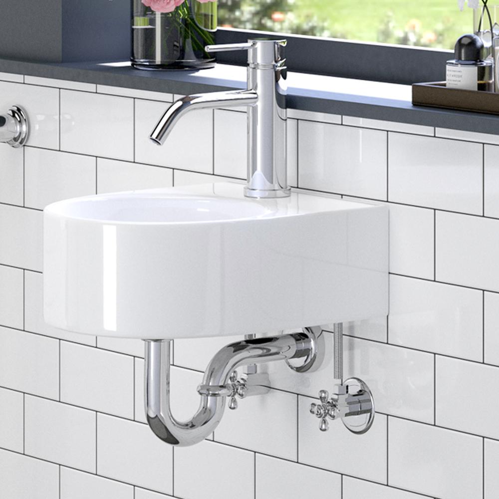Avasa Vitreous China Wall-Mount Sink