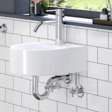 Avasa Vitreous China Wall-Mount Sink