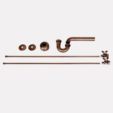 Bathroom Trim Kit for Copper Pipe - From Floor