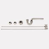 Bathroom Trim Kit for Threaded Pipe - From Floor