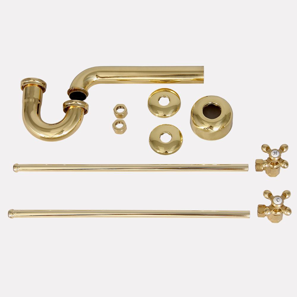 Bathroom Trim Kit for Threaded Pipe - From Wall