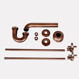 Bathroom Trim Kit for Threaded Pipe - From Wall
