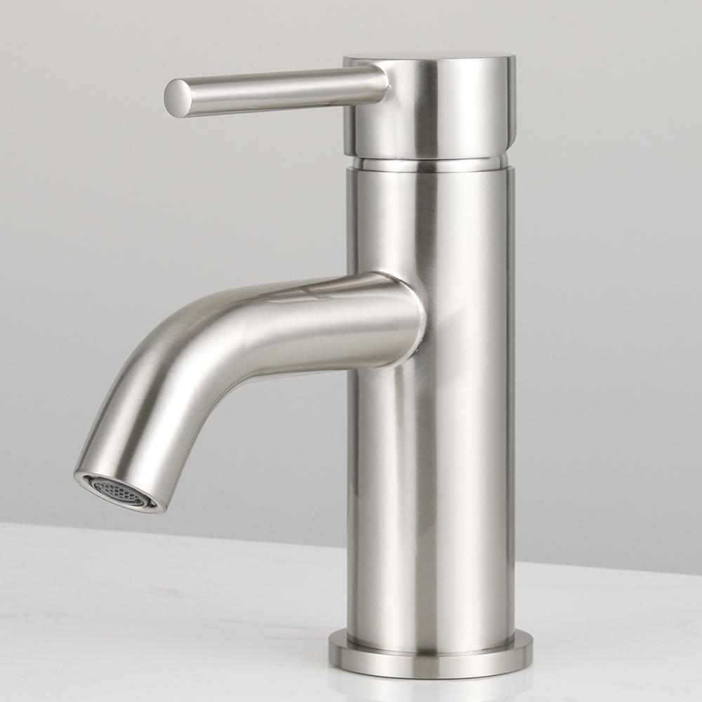Benton Arched Spout Single-Hole Bathroom Faucet
