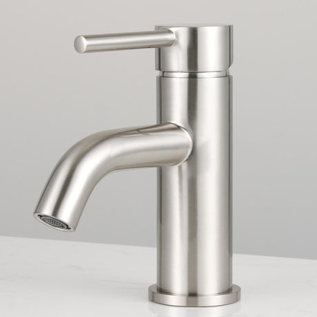 Benton Arched Spout Single-Hole Bathroom Faucet