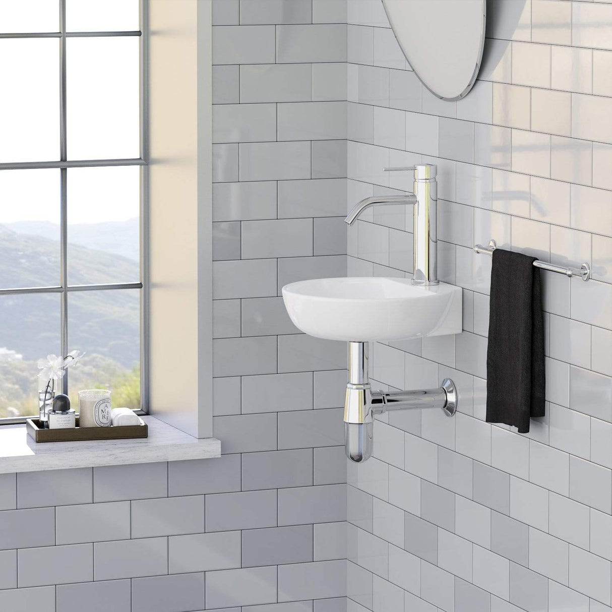 Bestla Vitreous China Wall-Mount Sink