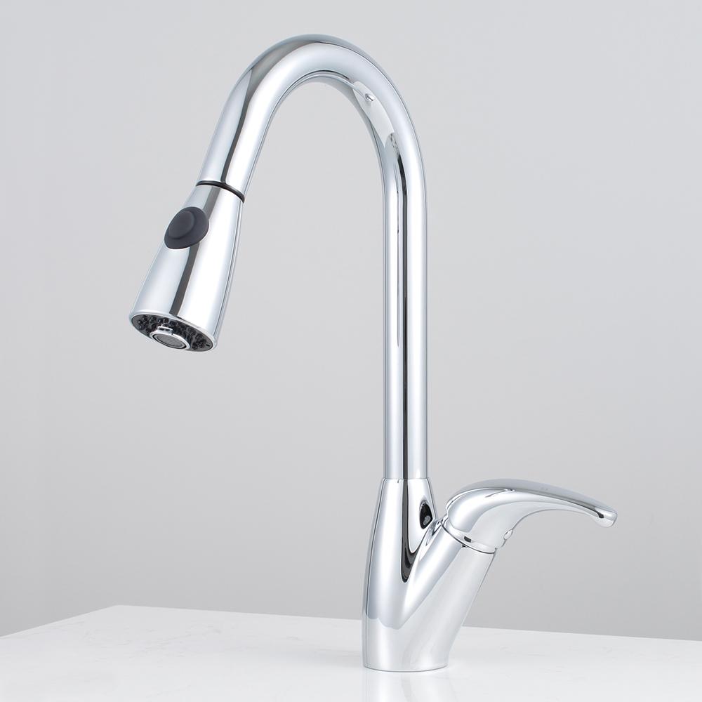Blakeny Single-Hole Pull-Out Kitchen Faucet