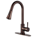 Bruno Single-Handle Pull-Down Kitchen Faucet