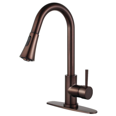 Bruno Single-Handle Pull-Down Kitchen Faucet