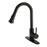 Bruno Single-Handle Pull-Down Kitchen Faucet