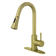 Bruno Single-Handle Pull-Down Kitchen Faucet