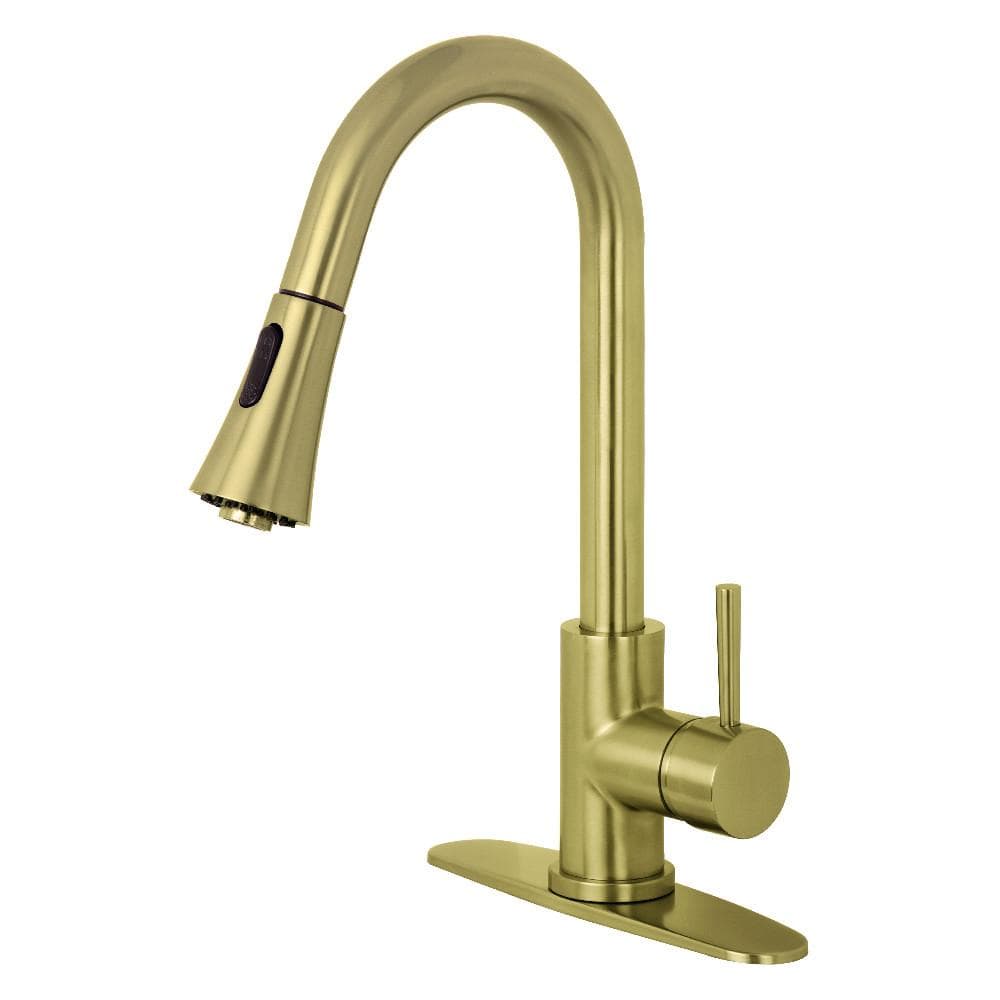 Bruno Single-Handle Pull-Down Kitchen Faucet