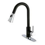 Bruno Single-Handle Pull-Down Kitchen Faucet