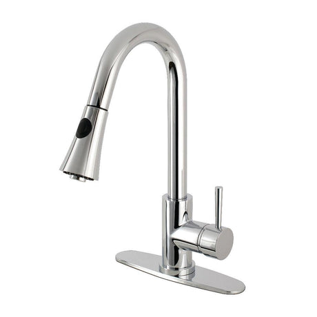 Bruno Single-Handle Pull-Down Kitchen Faucet