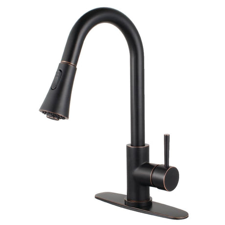 Bruno Single-Handle Pull-Down Kitchen Faucet