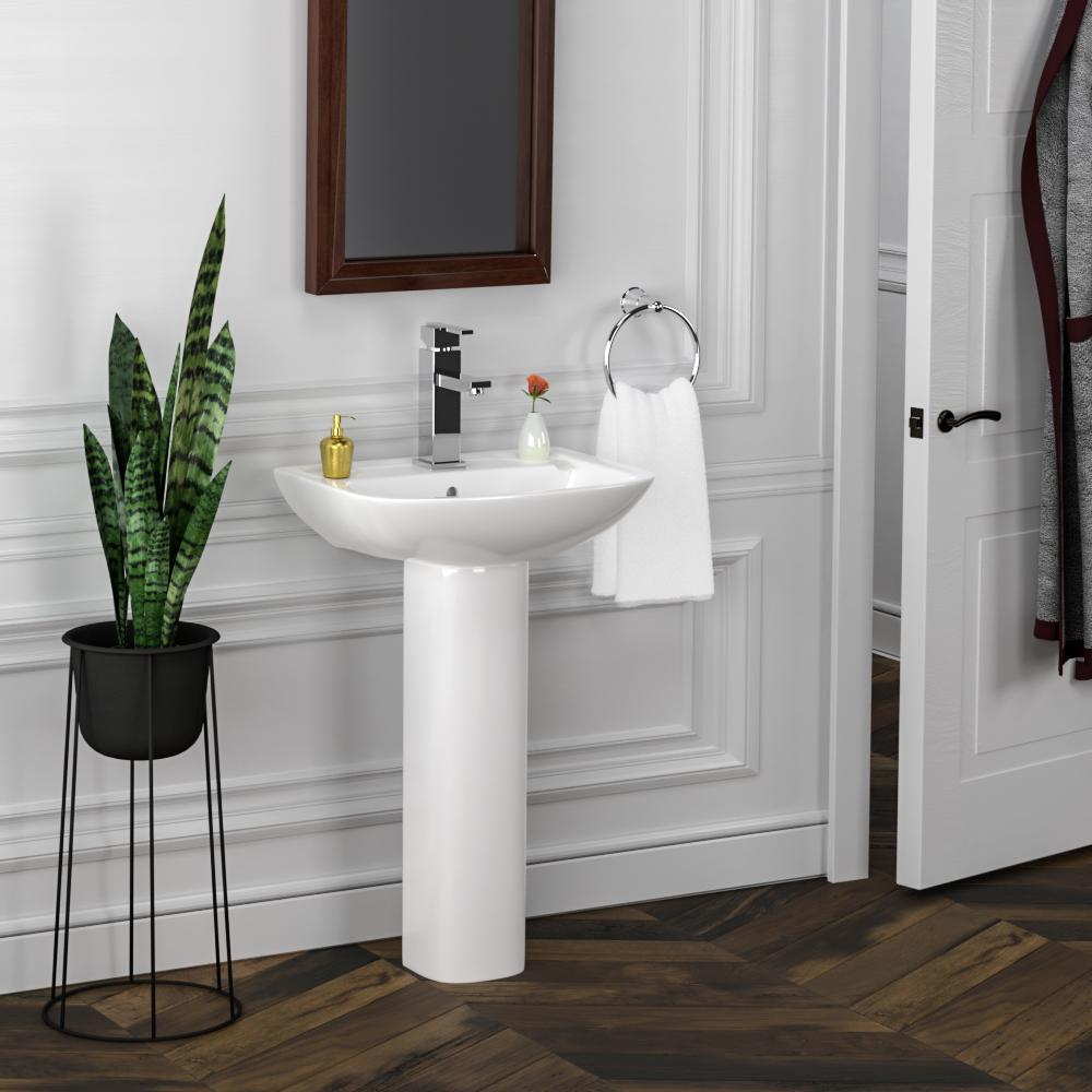 Canton Vitreous China Pedestal Sink