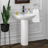 Canton Vitreous China Pedestal Sink
