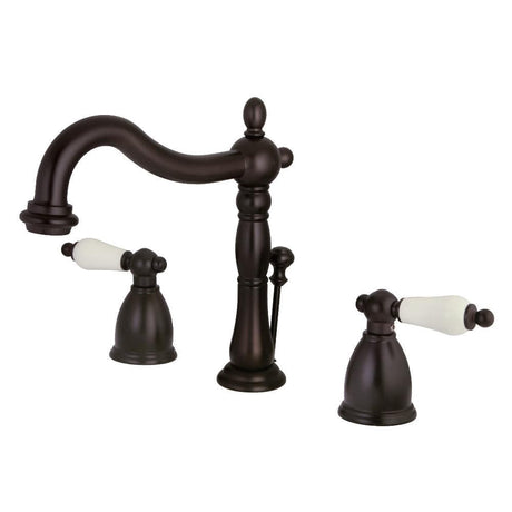 Carlotta Widespread Bathroom Faucet with Brass Pop-Up