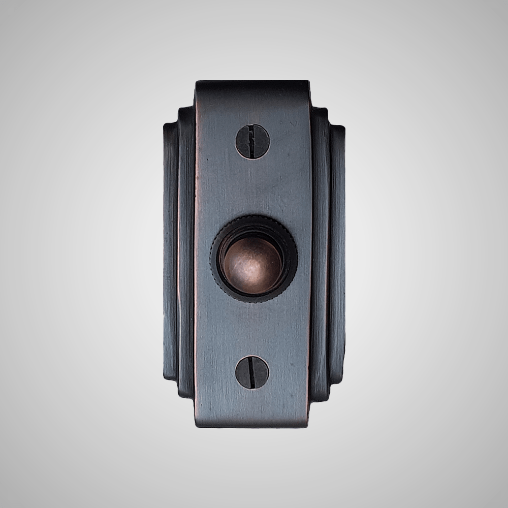 Cast Brass Art Deco Doorbell