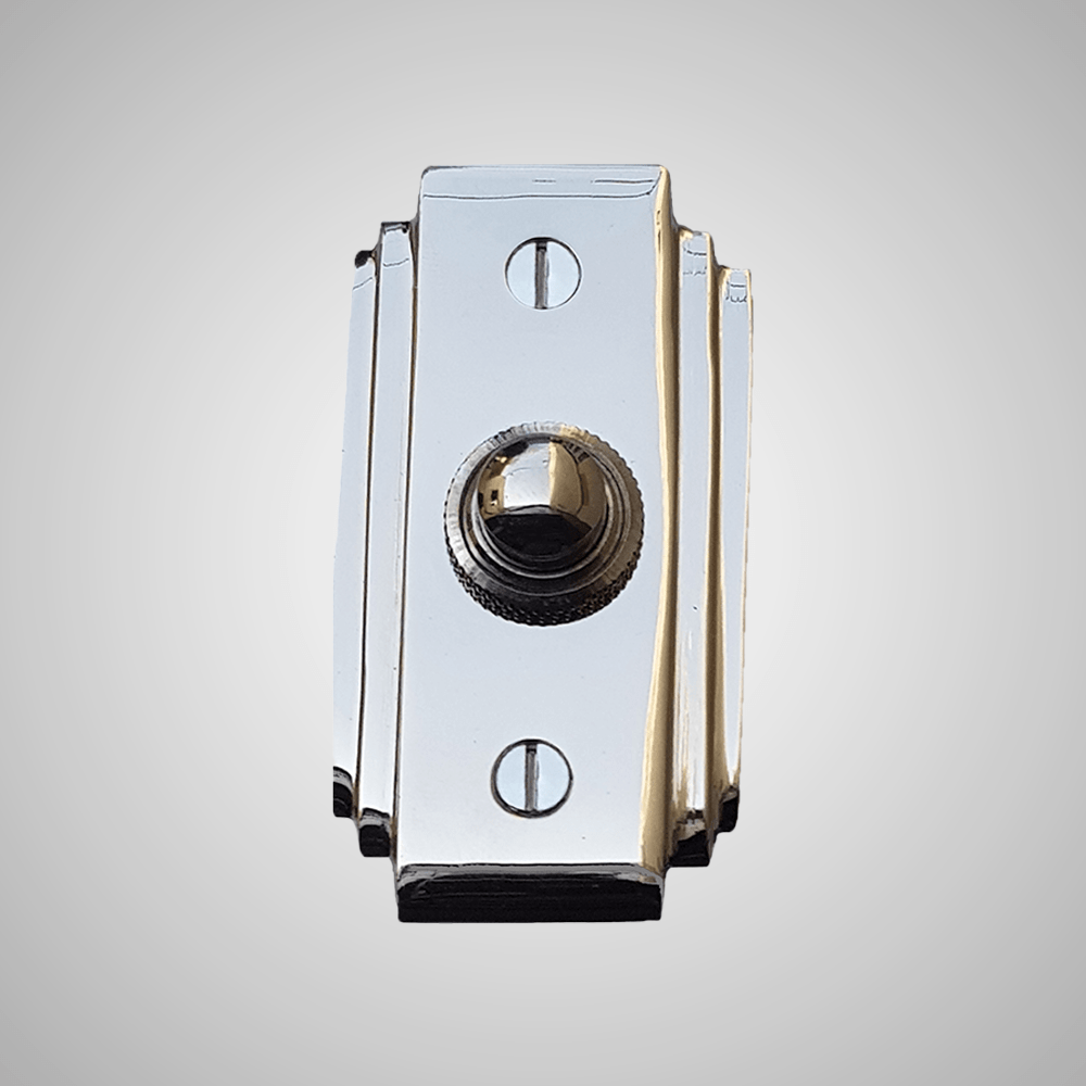 Cast Brass Art Deco Doorbell