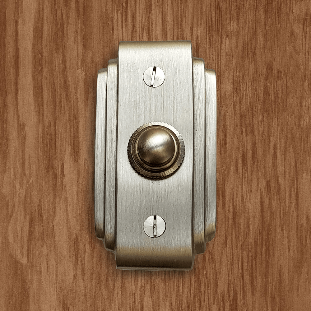 Cast Brass Art Deco Doorbell