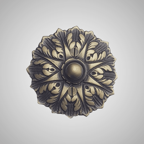 Cast Brass Artistic Doorbell