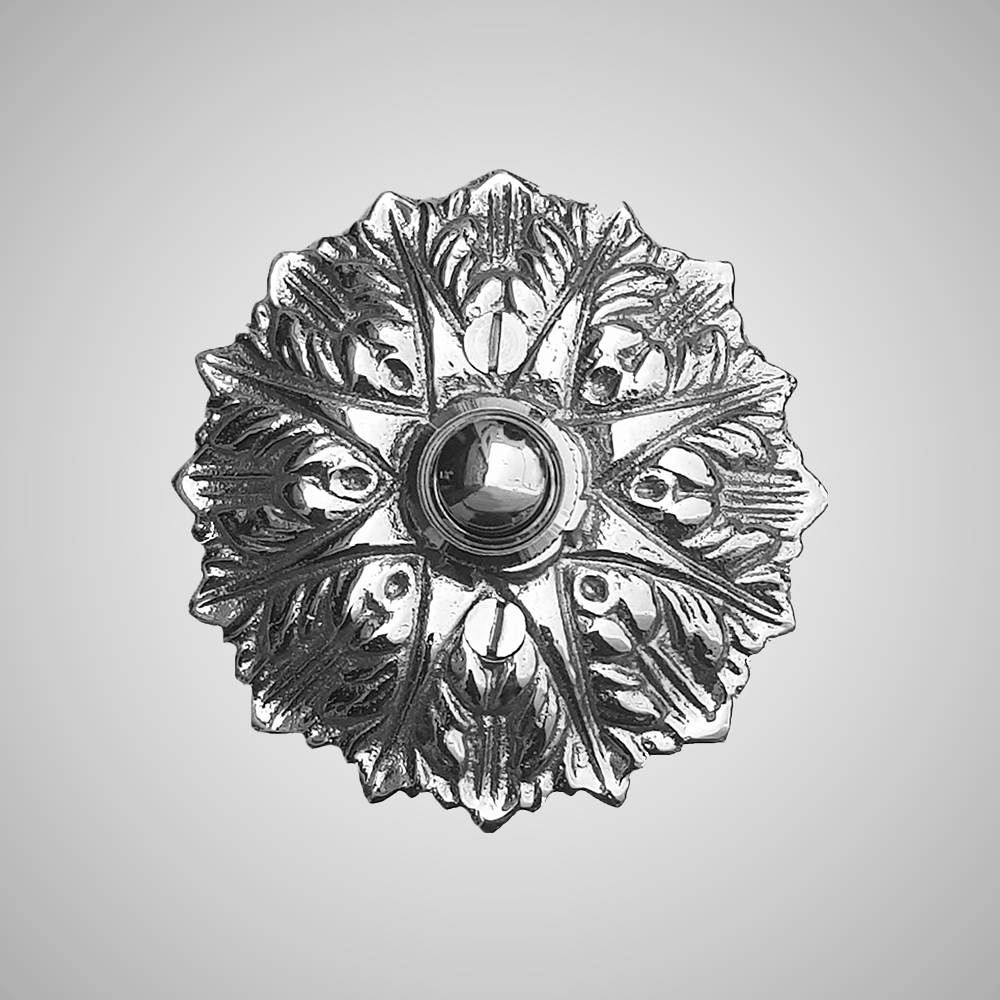 Cast Brass Artistic Doorbell