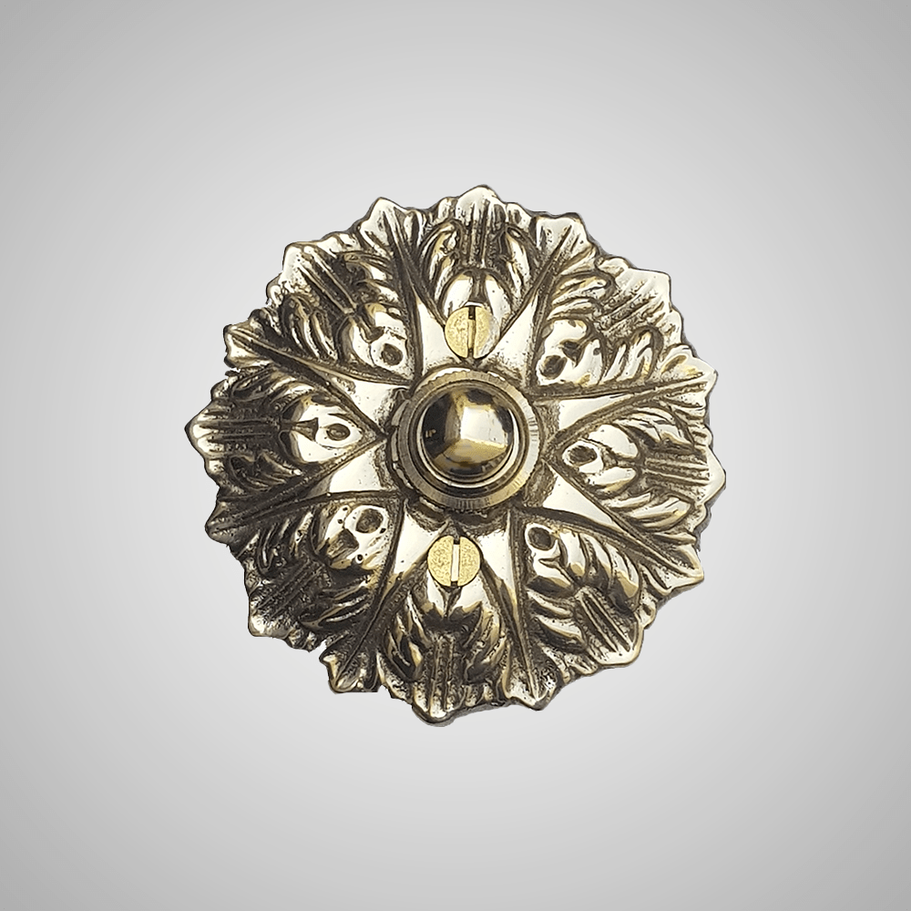 Cast Brass Artistic Doorbell