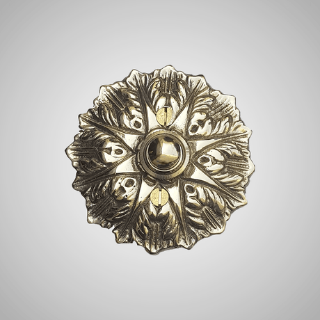 Cast Brass Artistic Doorbell