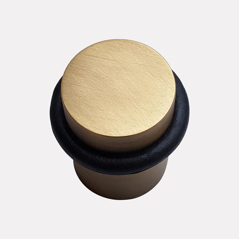 Cast Brass Contemporary Design Doorstop