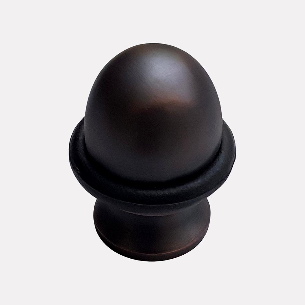 Cast Brass Domed Design Doorstop