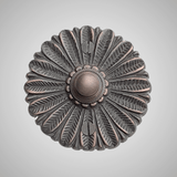 Cast Brass Floral Doorbell