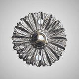 Cast Brass Floral Doorbell