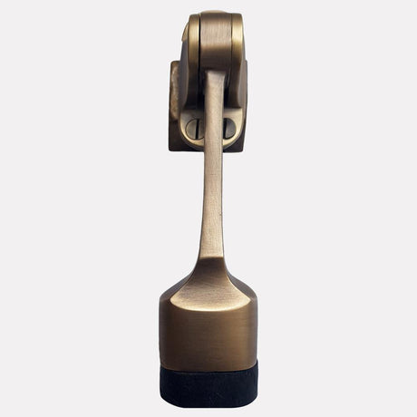 Cast Brass Kick-Down Doorstop