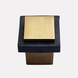 Cast Brass Modern Design Doorstop
