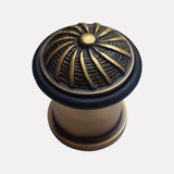 Cast Brass Ornate Design Doorstop